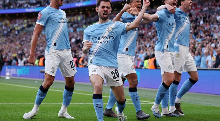 টানা চতুর্থবার এফএ কাপের ফাইনালে ম্যানসিটি